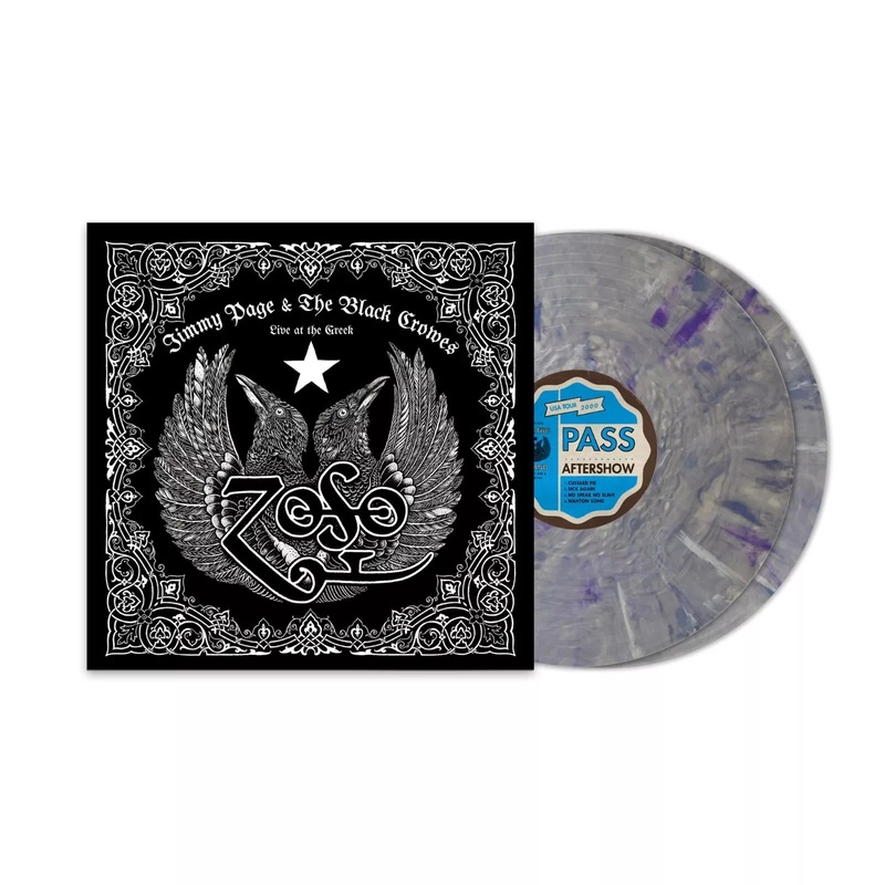 Jimmy Page & The Black Crowes - Live At The Greek (2Lp Indie Exclusive Splatter Gray) Vinyl New