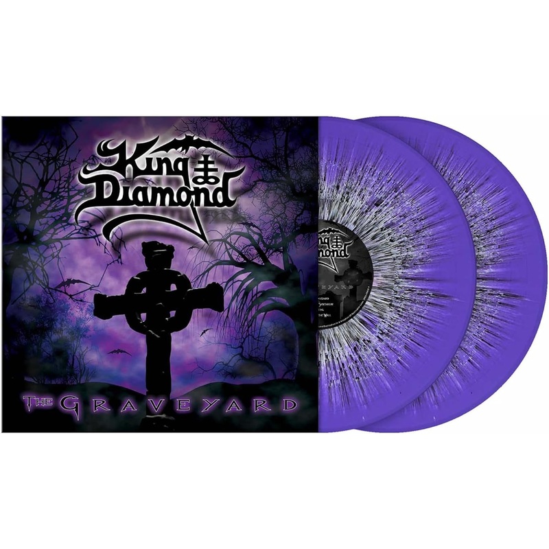 King Diamond - The Graveyard (2 Lp Purple With Black & White Splatter) Vinyl New