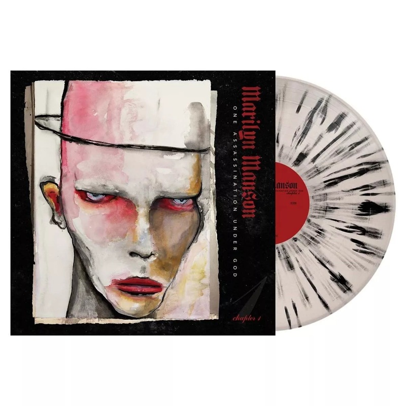 Marilyn Manson - One Assassination Under God - Chapter 1 (Bone Black Splatter) Vinyl New