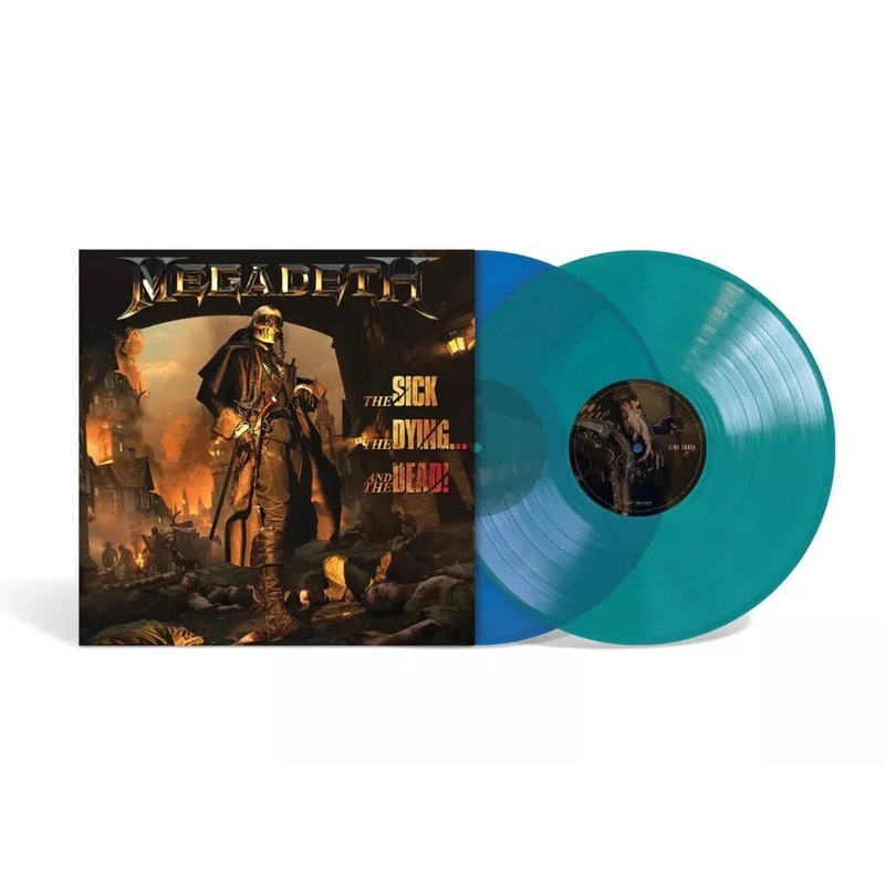 Megadeth - The Sick, The Dead, The Dying (2Lp Blue-Green) Vinyl New