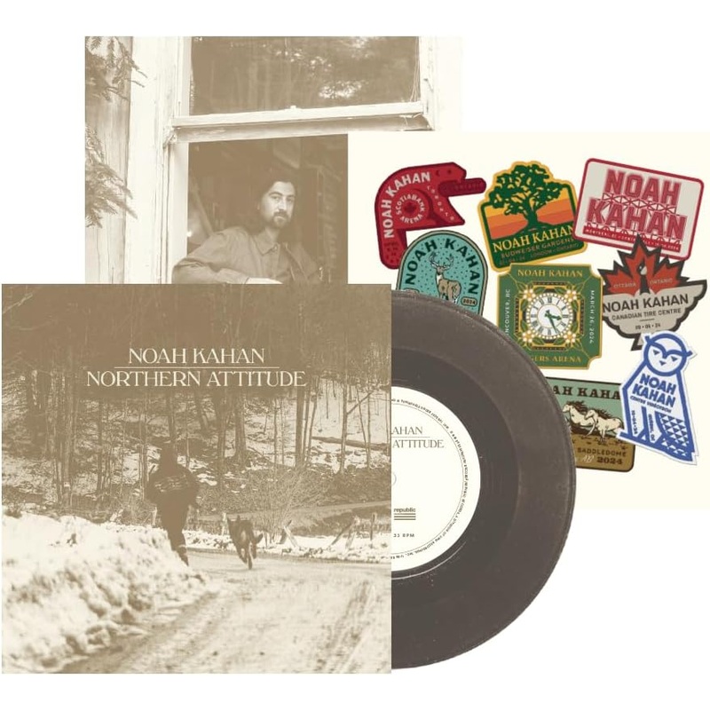 Noah Kahan - Northern Attitude (Canadian Exclusive 7 Black Ice With Poster) Vinyl New