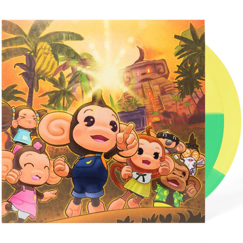 Super Monkey Ball Banana Rumble Original Video Game Soundtrack (Banana Split Green & Yellow) Vinyl New