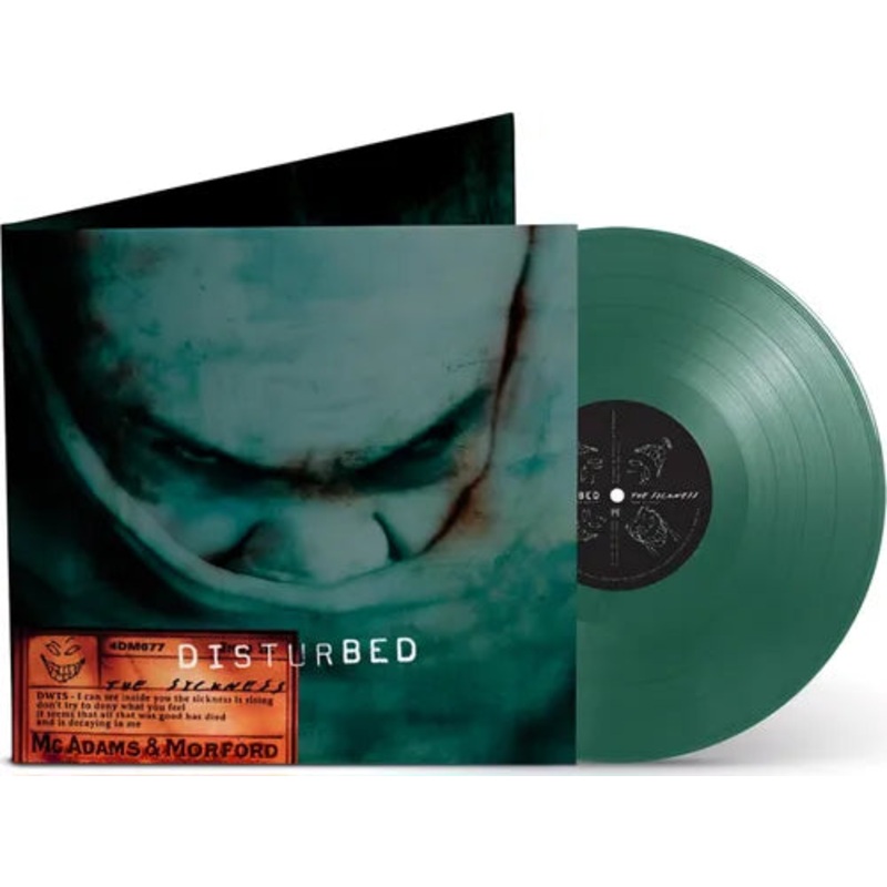 Disturbed - The Sickness (25Th Anniversary Edition Green) Vinyl New
