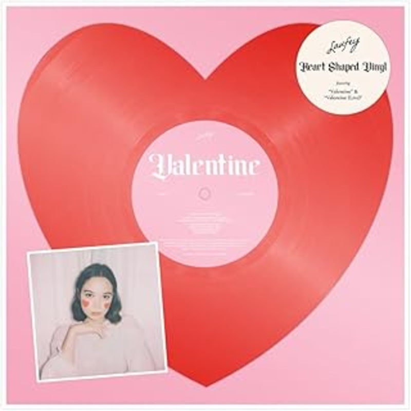 Laufey - Valentine (Indie Exclusive Heart Shaped Red) Vinyl New