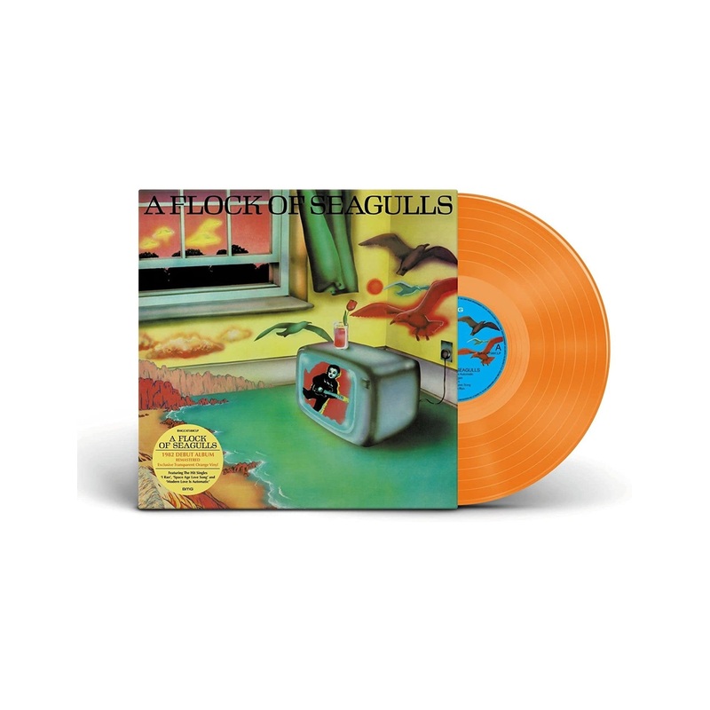 A Flock Of Seagulls - A Flock Of Seagulls (Transparent Orange) Vinyl New