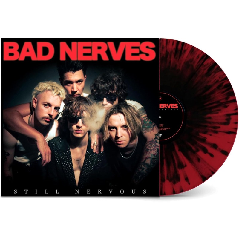 Bad Nerves - Still Nervous (Red-Black Splatter) Vinyl New