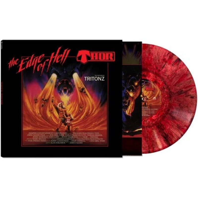 Thor - The Edge Of Hell (Limited Edition Red Marble) Vinyl New