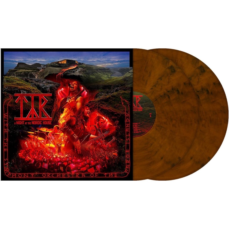 Tyr - A Night At The Nordic House (2Lp Symphony Orchestra Of The Faroe Islands Ochre Brown) Vinyl New