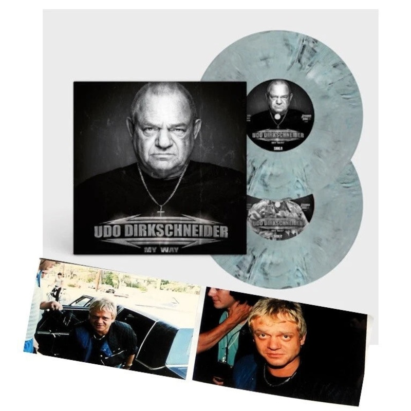 Udo Dirkschneider - My Way (White Black Blue Marbled) Vinyl New