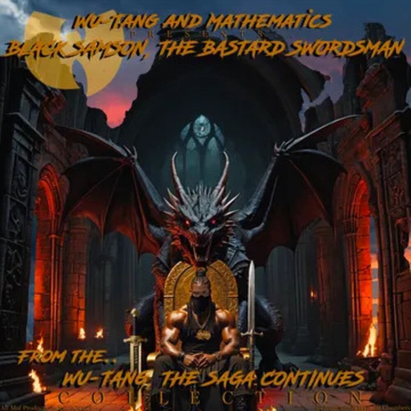 Wu-Tang And Mathematics - Black Samson The Bastard Swordsman The Saga Continues (2Lp RSD25) Vinyl New