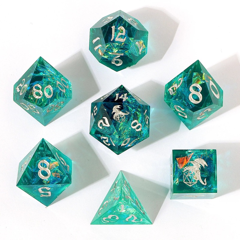 Captured Magic: Sharp Resin - Teal
