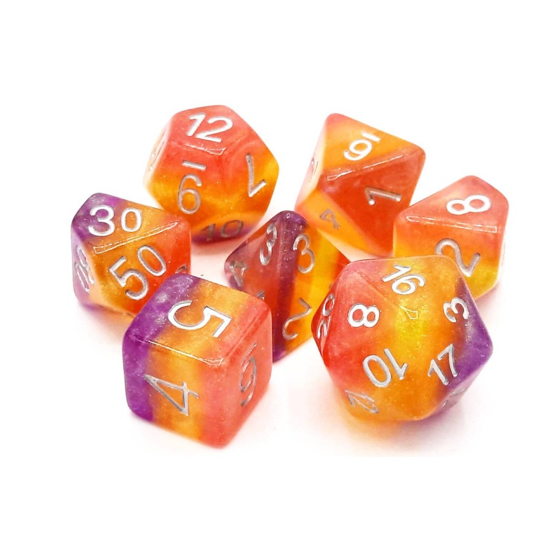 Old School: Gradients - Hard Candy Dice Set
