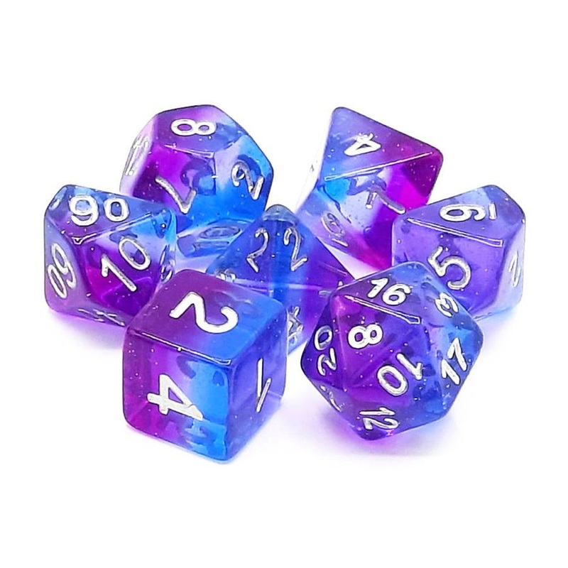 Old School: Gradients - Southern Lights Dice Set