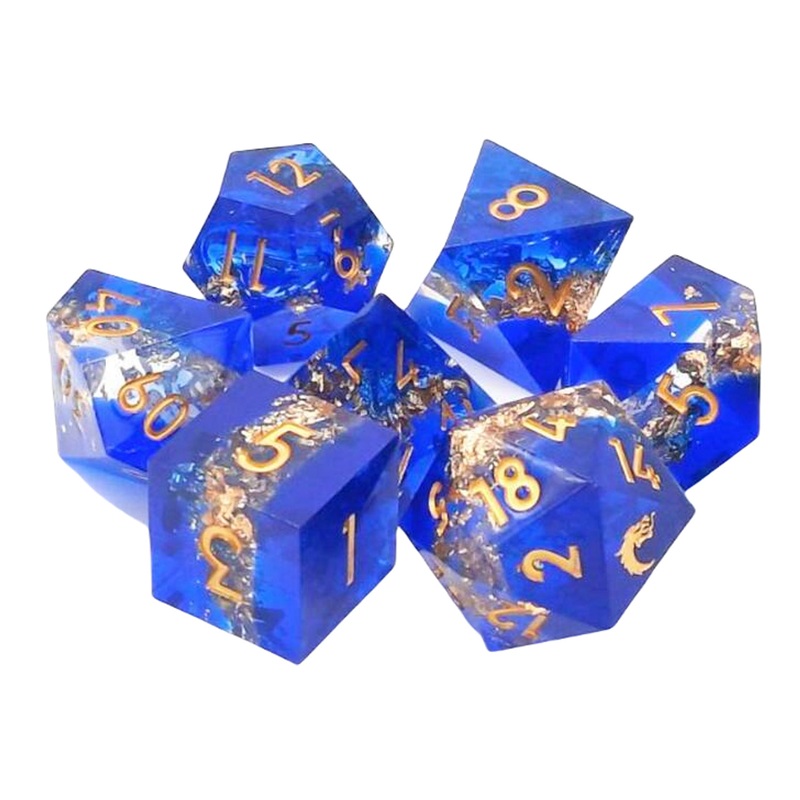 Old School: Sharp Edged - Majestic Court Dice Set