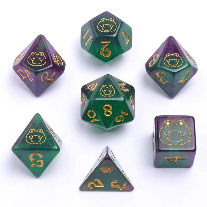 Wyrmforged Rollers: Bog Frog - Gold
