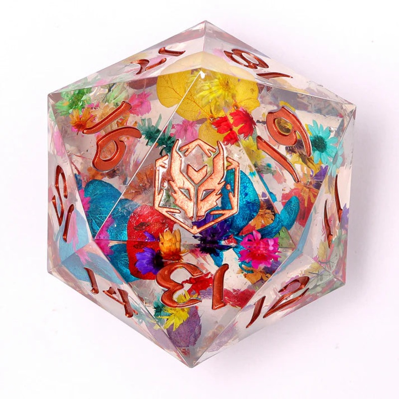 55mm Sharp Edged D20: Eternal Garden