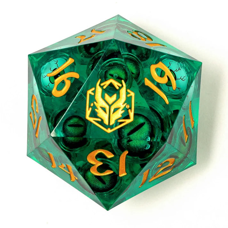 55mm Sharp Edged D20: Eye Gunk