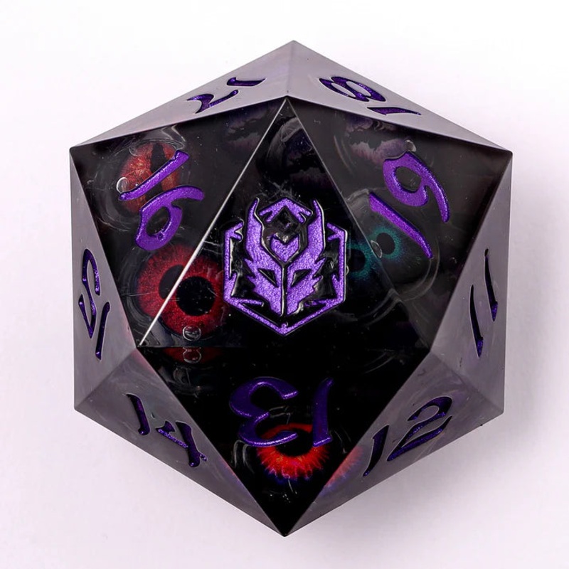 55mm Sharp Edged D20: Old One's Stare