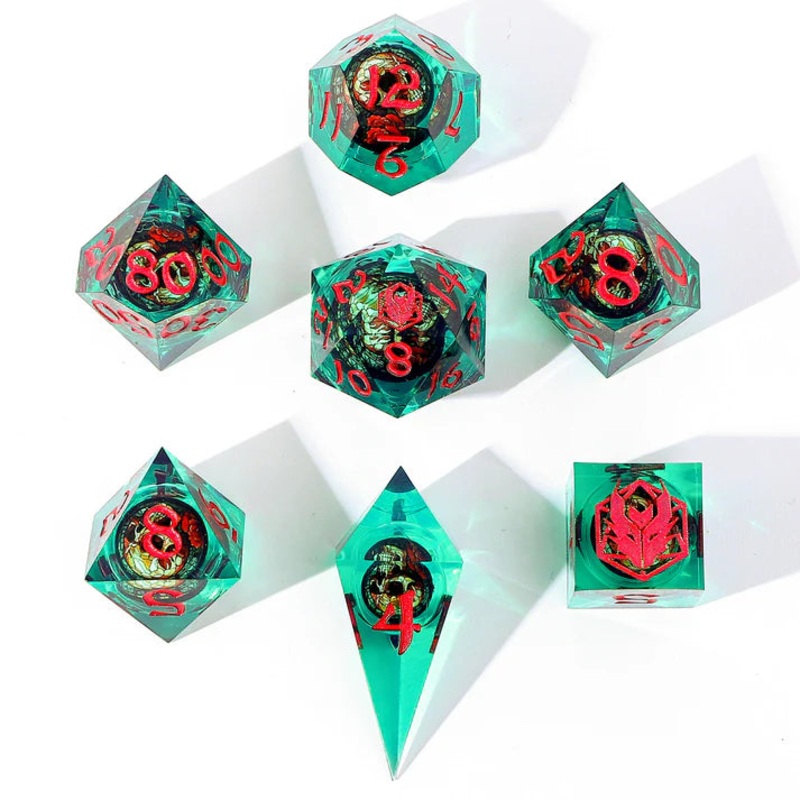 Captured Magic Sharp Resin Dice: Always Watching - Wraithbound
