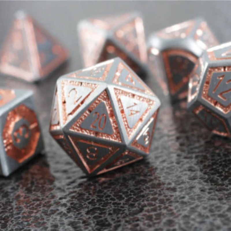 Celestial Artifact RPG Metal Dice Set