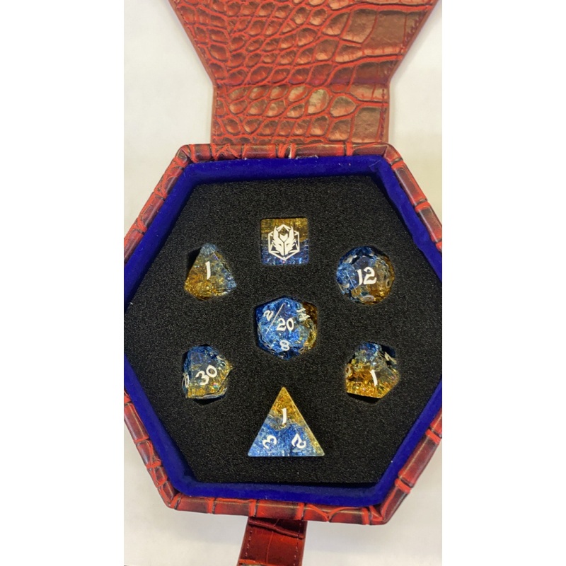 Dragon's Hoard: Shattered Glass - Blue & Yellow