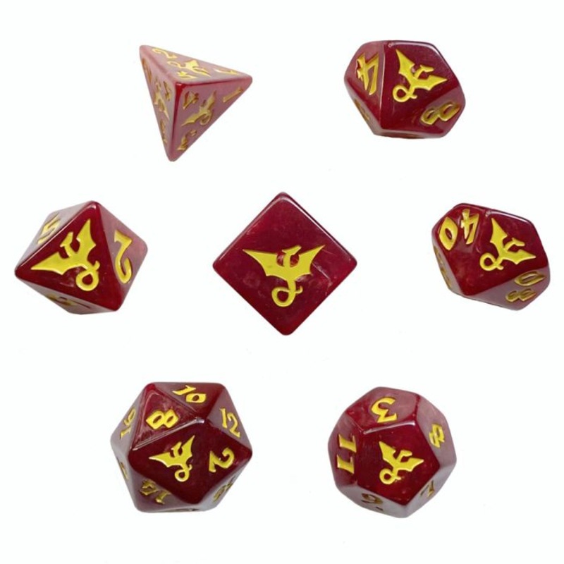 Dragon: Swirl Red