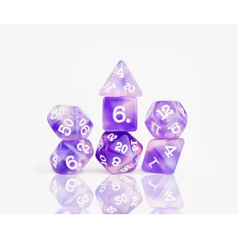 Sirius Dice RPG Set: Purple Glaze
