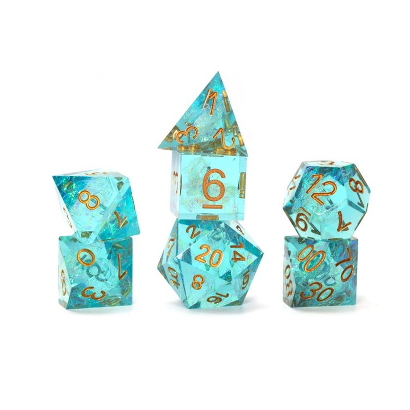 Sirius Dice RPG Set: Sharp Aqua Fairy