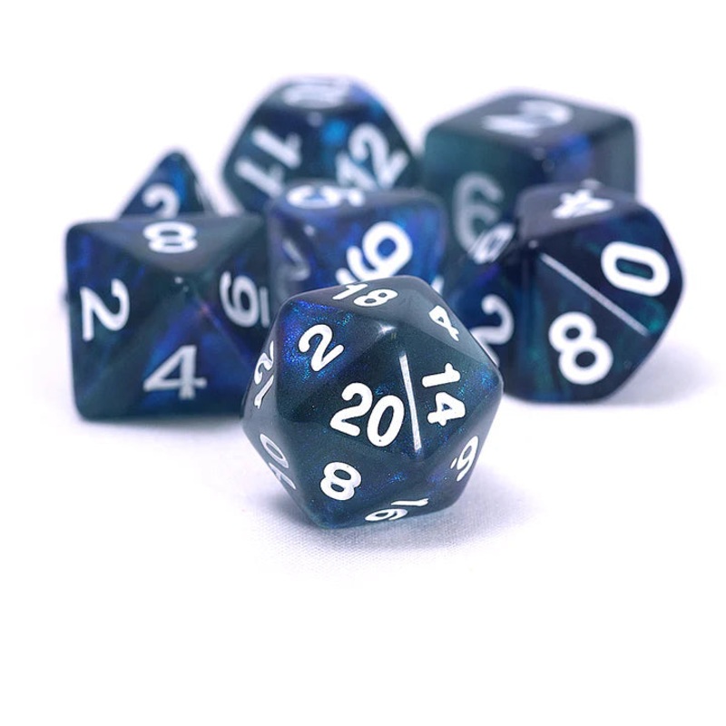 Sirius Dice: Treasure - Sapphire RPG Dice Set