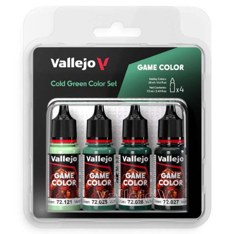 Game Color: Cold Green Color Set