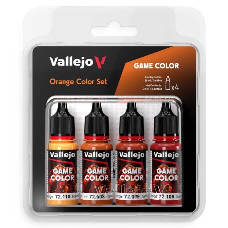 Game Color: Orange Color Set