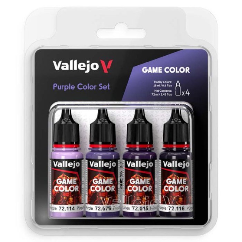 Game Color: Purple Color Set