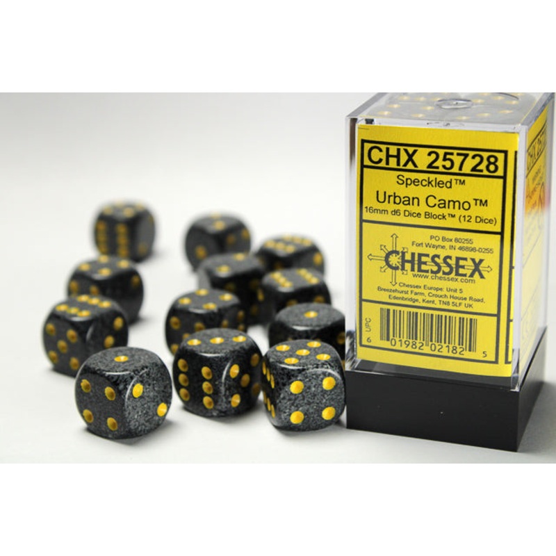 16mm D6 Brick: Speckled - Urban Camo (12)