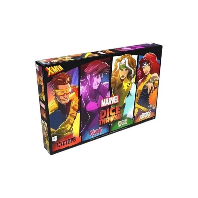 Dice Throne: Marvel X-Men  Cyclops v. Gambit v. Rogue v. Jean Grey