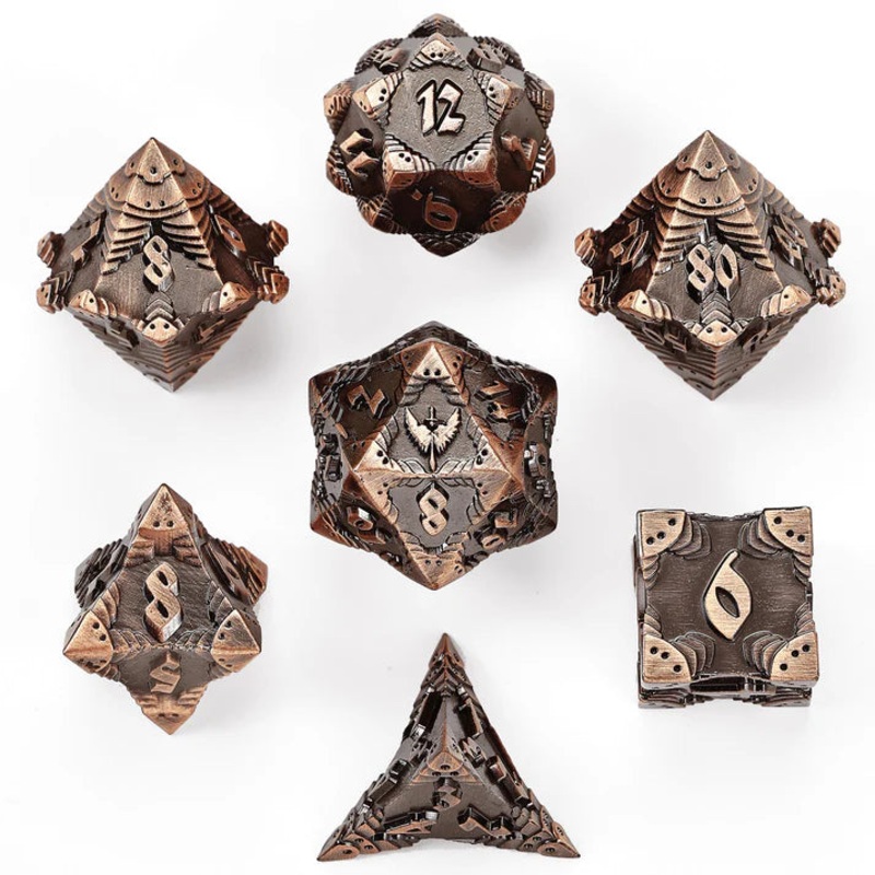 Paladin Metal Dice: Ancient Copper