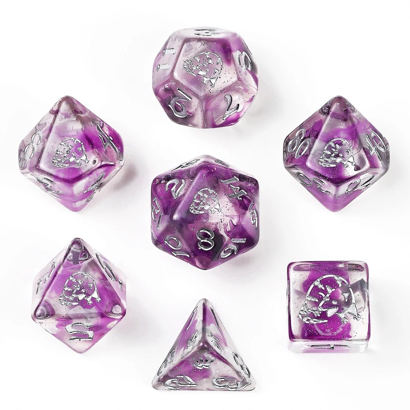 RPG Dice Set: Opossum