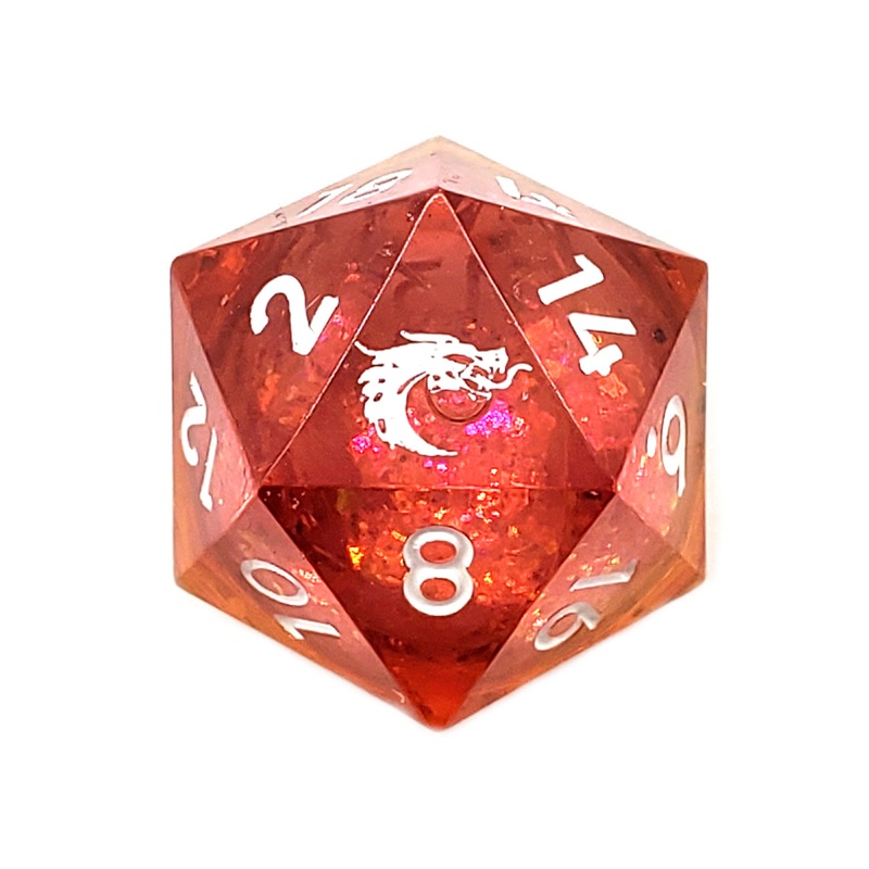 Sharp Edged 22mm D20: Liquid Core - Sunrise Fury