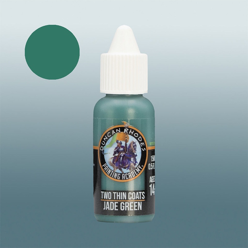 Two Thin Coats: Jade Green