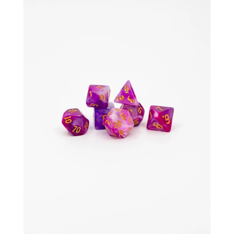 Acrylic RPG Dice Set: Augury