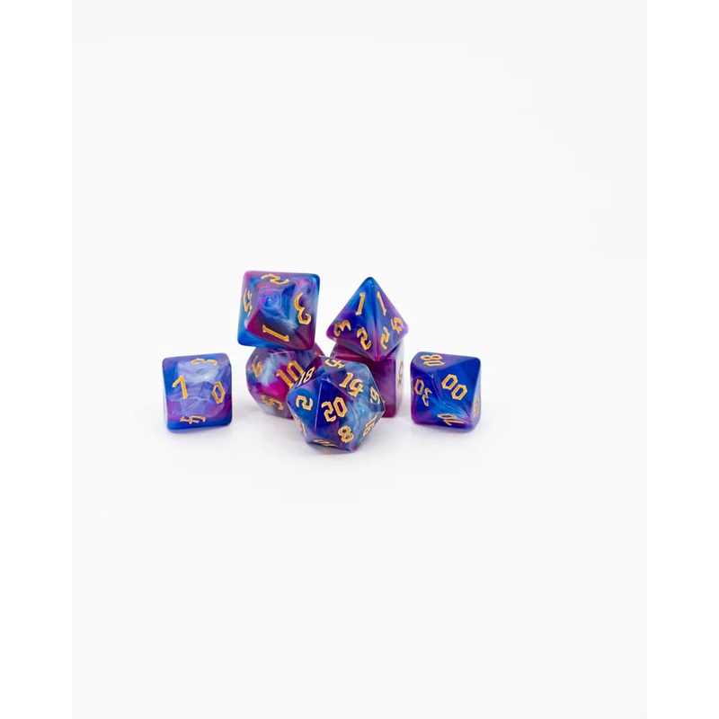 Acrylic RPG Dice Set: Witchlight Carnival