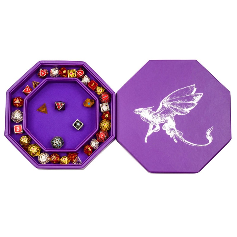 Hero's Hoard Dice Tray and Keeper: Fairy Dragon