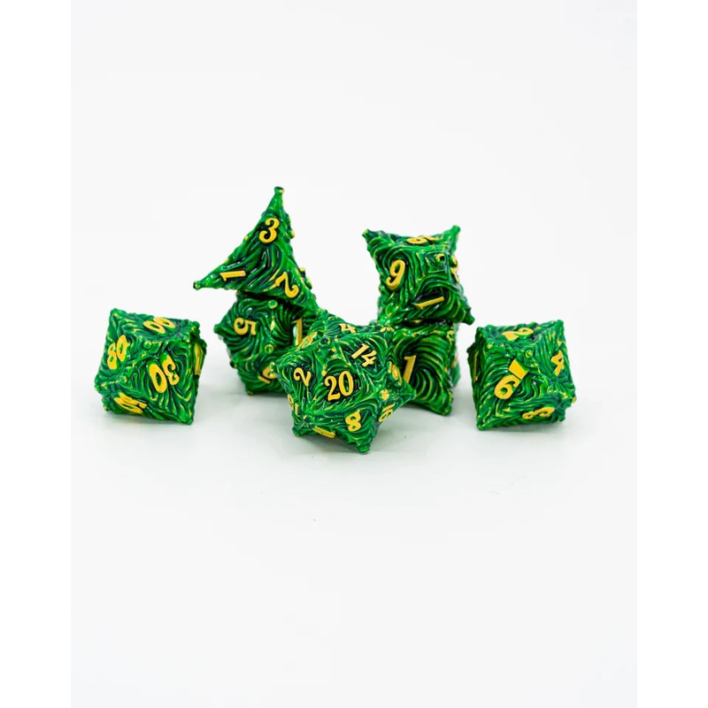 Metal RPG Dice Set: Chrysalis
