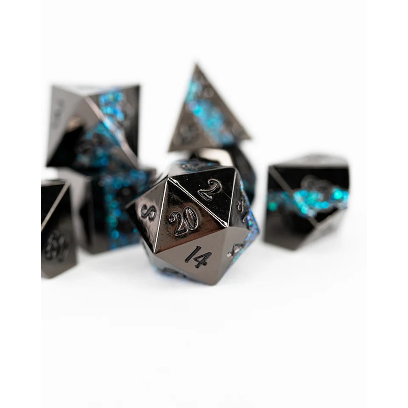 Metal RPG Dice Set: Fool's Tide