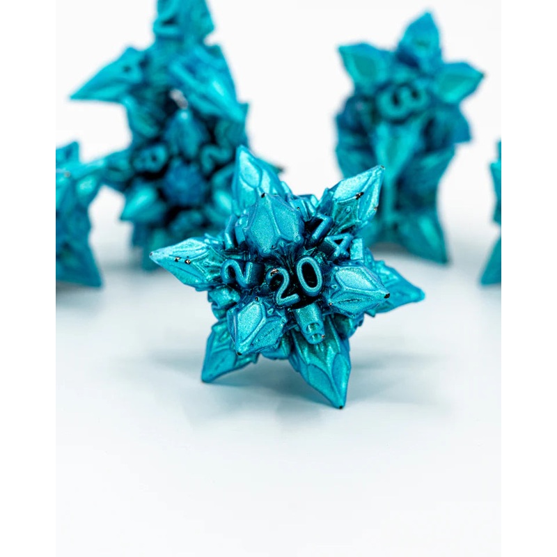 Metal RPG Dice Set: Fortress of Solitude