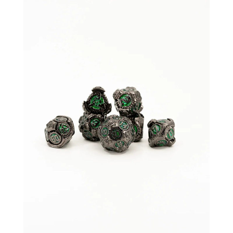 Metal RPG Dice Set: Grike