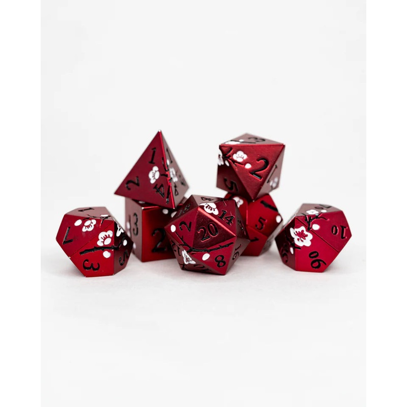 Metal RPG Dice Set: Mirai