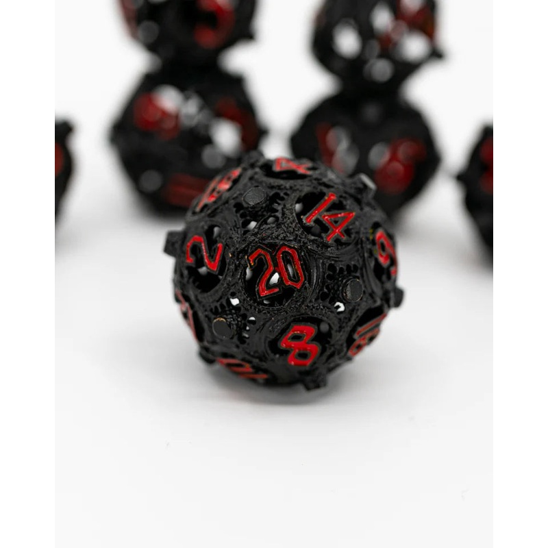 Metal RPG Dice Set: Strangest Things