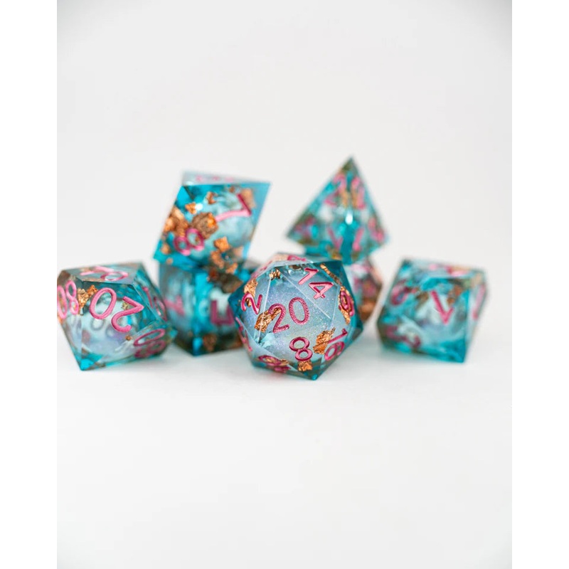 Sharp Edge RPG Dice Set: Sea Sprite