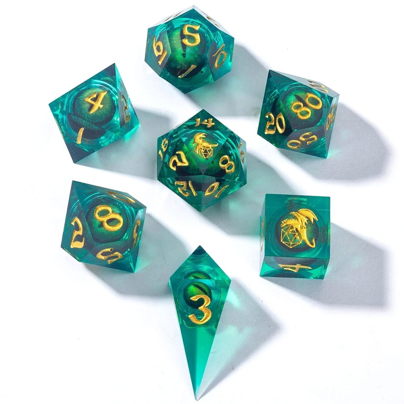 Sharp Resin Dice Always Watching: Beholder's Gaze
