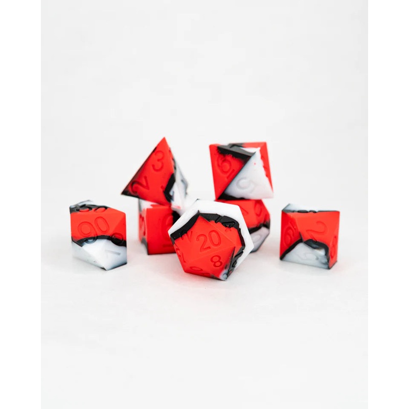 Silicone RPG Dice Set: Incredible